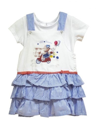 ALL STARS Φόρεμα σιέλ σαλοπέτα