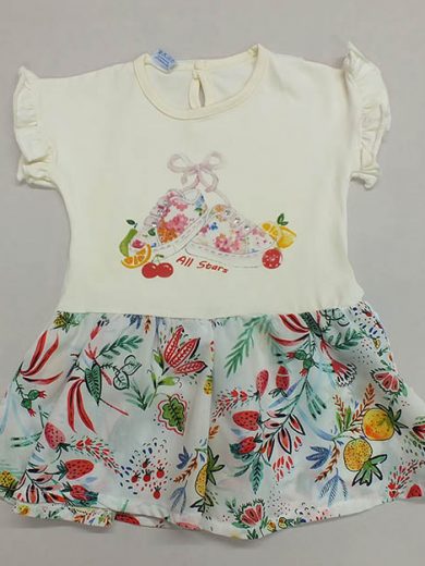 Dress with shorts