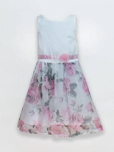 ALL STARS Φόρεμα λευκό με ροζ