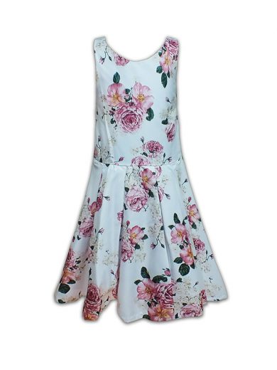 ALL STARS Φόρεμα σπασμένο λευκό με λουλούδια