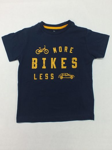 ZIPPY Κοντομάνικη μπλε μπλούζα “More bikes”