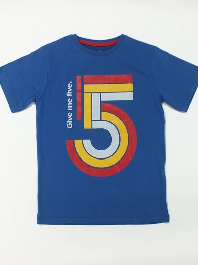 ZIPPY Κοντομάνικη μπλούζα “five” ρουά