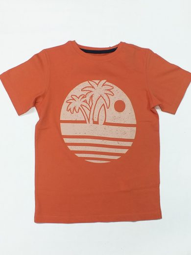 ZIPPY Κοντομάνικη πορτοκαλί μπλούζα “Hawaii”