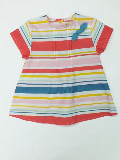 ZIPPY Κοντομάνικο πολύχρωμο μπλουζάκι τουνίκ