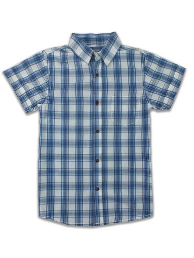 ZIPPY Πουκάμισο καρό σιέλ