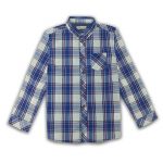 ZIPPY Plaid shirt light blue