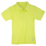 ZIPPY Short sleeve blouse with "lime" collar