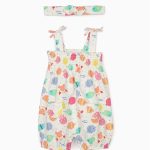 ZIPPY Colorful fluff with strap with elastic ribbon