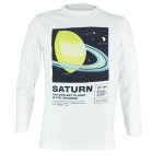 ZIPPY Long sleeve blouse white "Saturn"