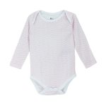 ZIPPY cotton long-sleeved baby bodysuit.