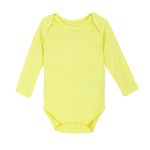 ZIPPY cotton long-sleeved baby bodysuit.