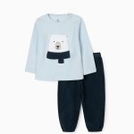 Winter pajamas for boys fleece ZIPPY