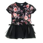 Children's dress with sequins flowers All Stars