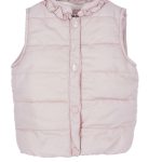 ZIPPY Sleeveless jacket with pink lining