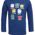ZIPPY Long sleeve blouse blue "Week days"